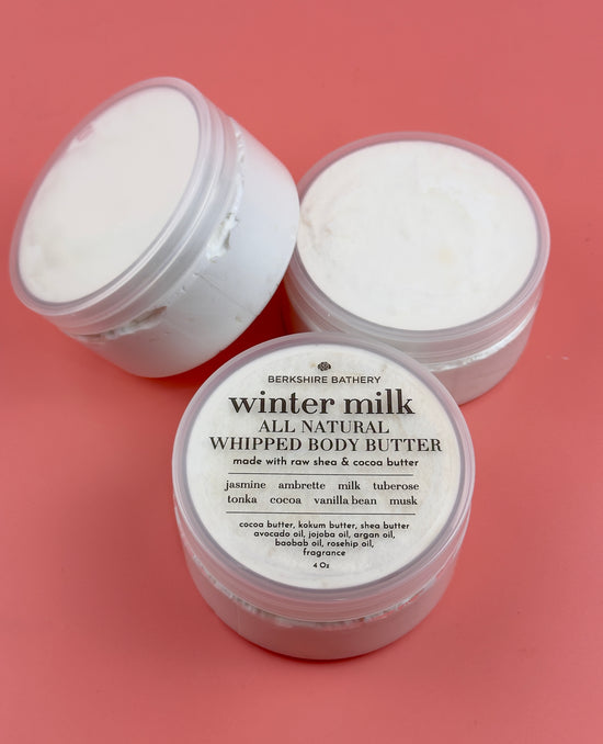 WINTER MILK | ALL NATURAL WHIPPED BODY BUTTER