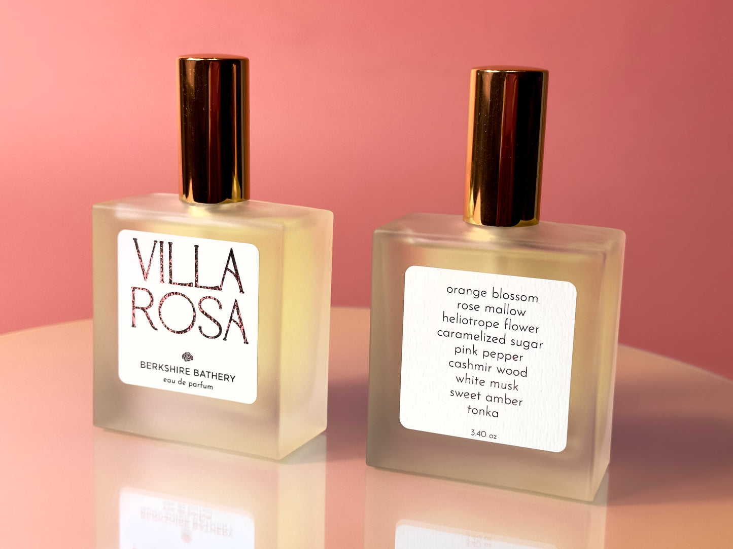 VILLA ROSA | 100 ml Glass Bottle Perfume 3.40oz