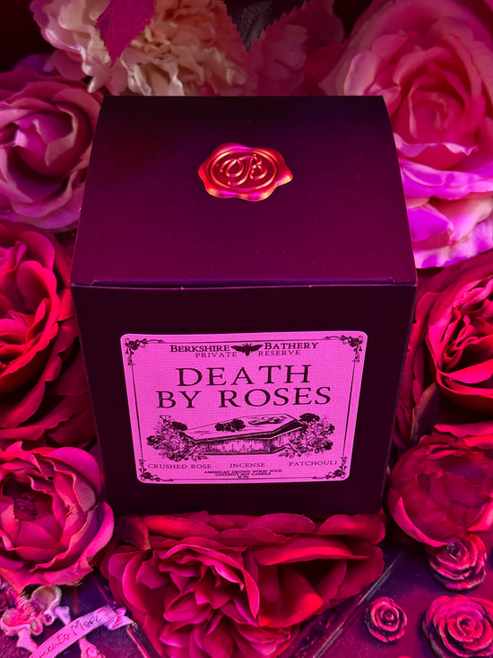 DEATH BY ROSES | Smoky Floral - 16oz Wood Wick Candle