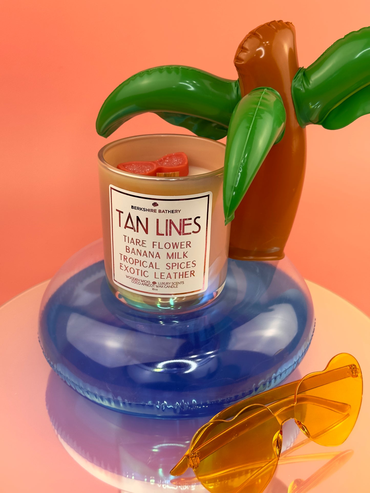 TAN LINES | 16oz Wood Wick Candle