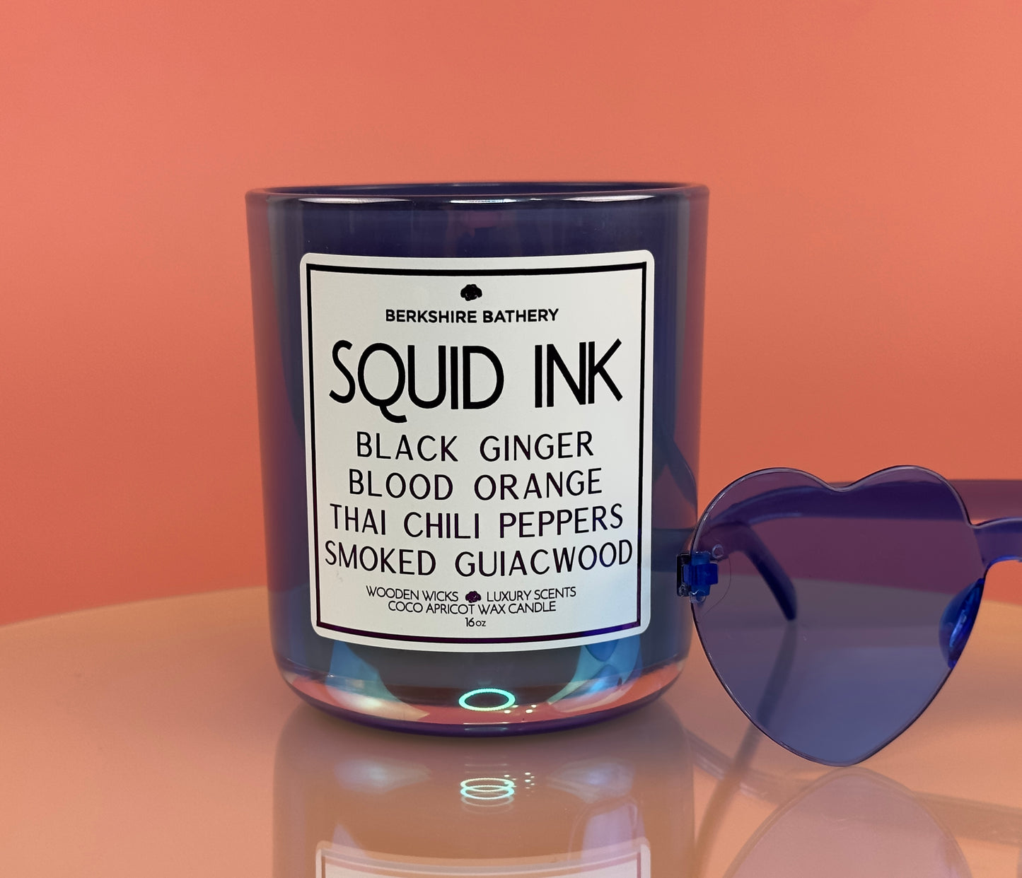 SQUID INK | 16oz Wood Wick Candle