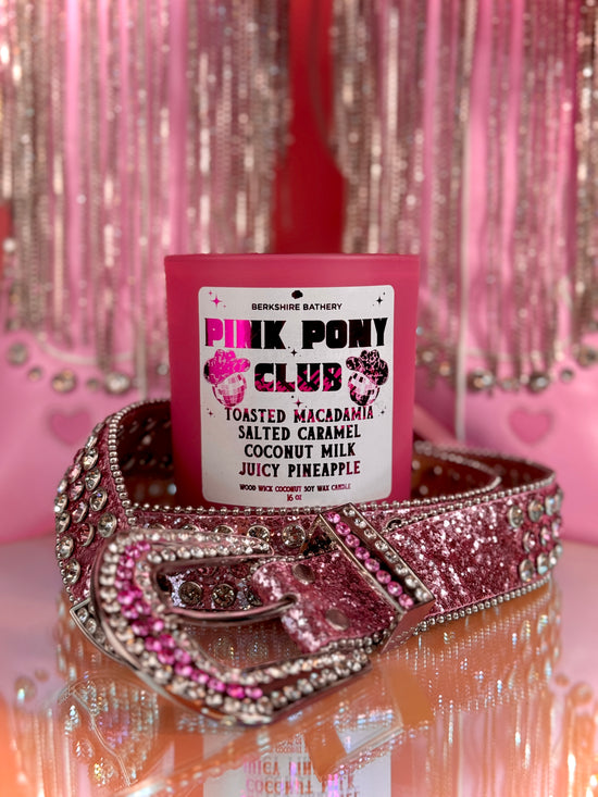 PINK PONY CLUB | Sweet + Salty + Tropical - 16oz Wood Wick Candle