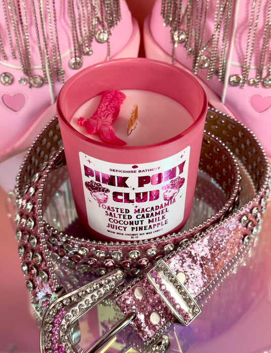 PINK PONY CLUB | Sweet + Salty + Tropical - 16oz Wood Wick Candle