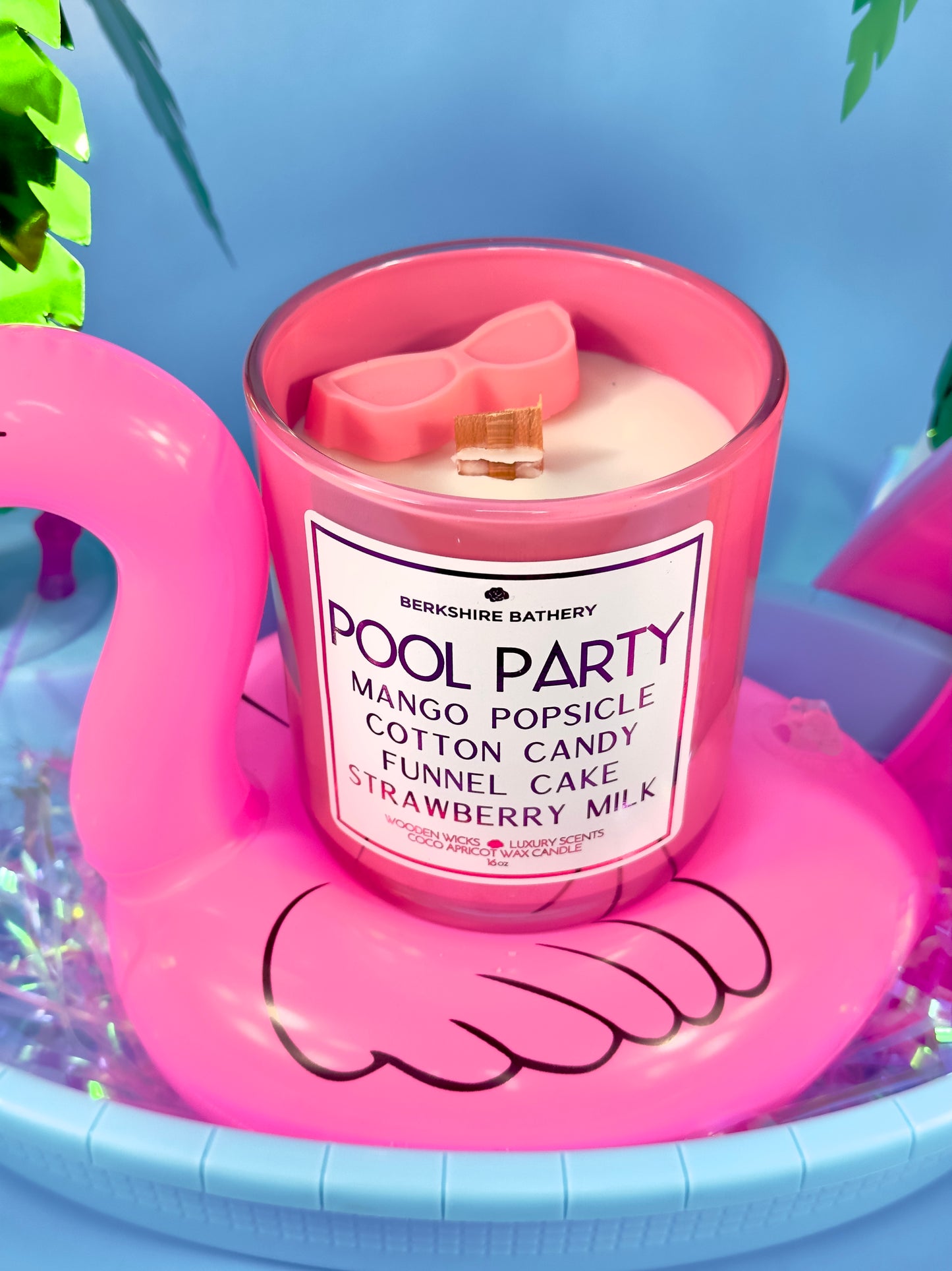 POOL PARTY | 16oz Wood Wick Candle