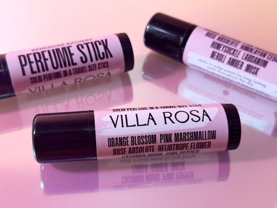 Load image into Gallery viewer, VILLA ROSA | Jumbo Solid Perfume Stick - Travel Size
