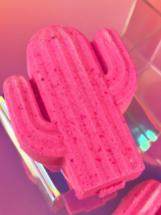 Load image into Gallery viewer, YEEHAW | Pink Cactus Bath Bomb
