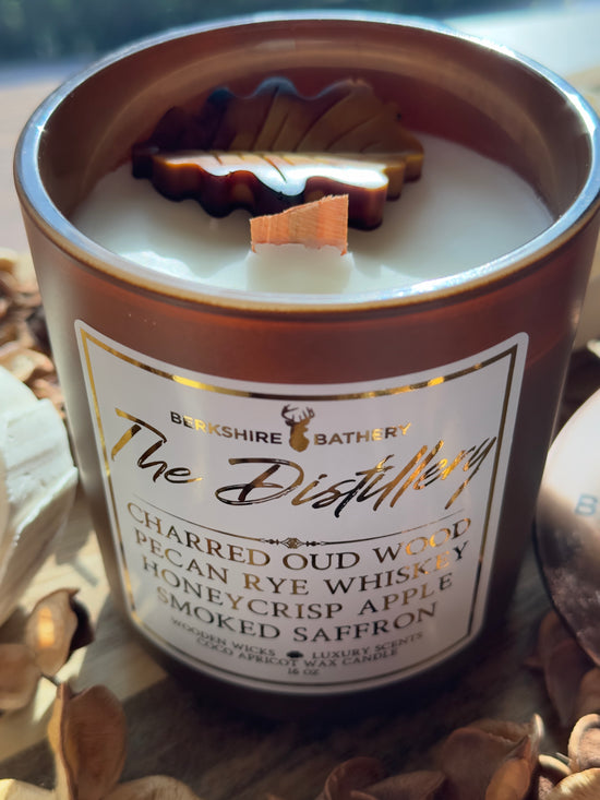 THE DISTILLERY | 16oz Wood Wick Candle