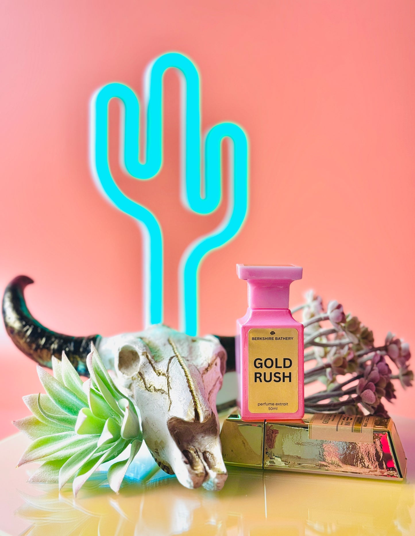 GOLD RUSH | Jasmine + Ambergris + Cedar - 50ml Perfume Extrait