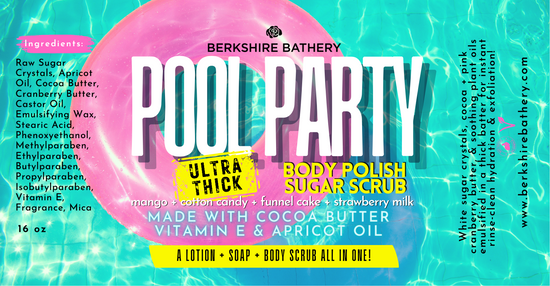 POOL PARTY | 16oz Body Polish Sugar Scrub