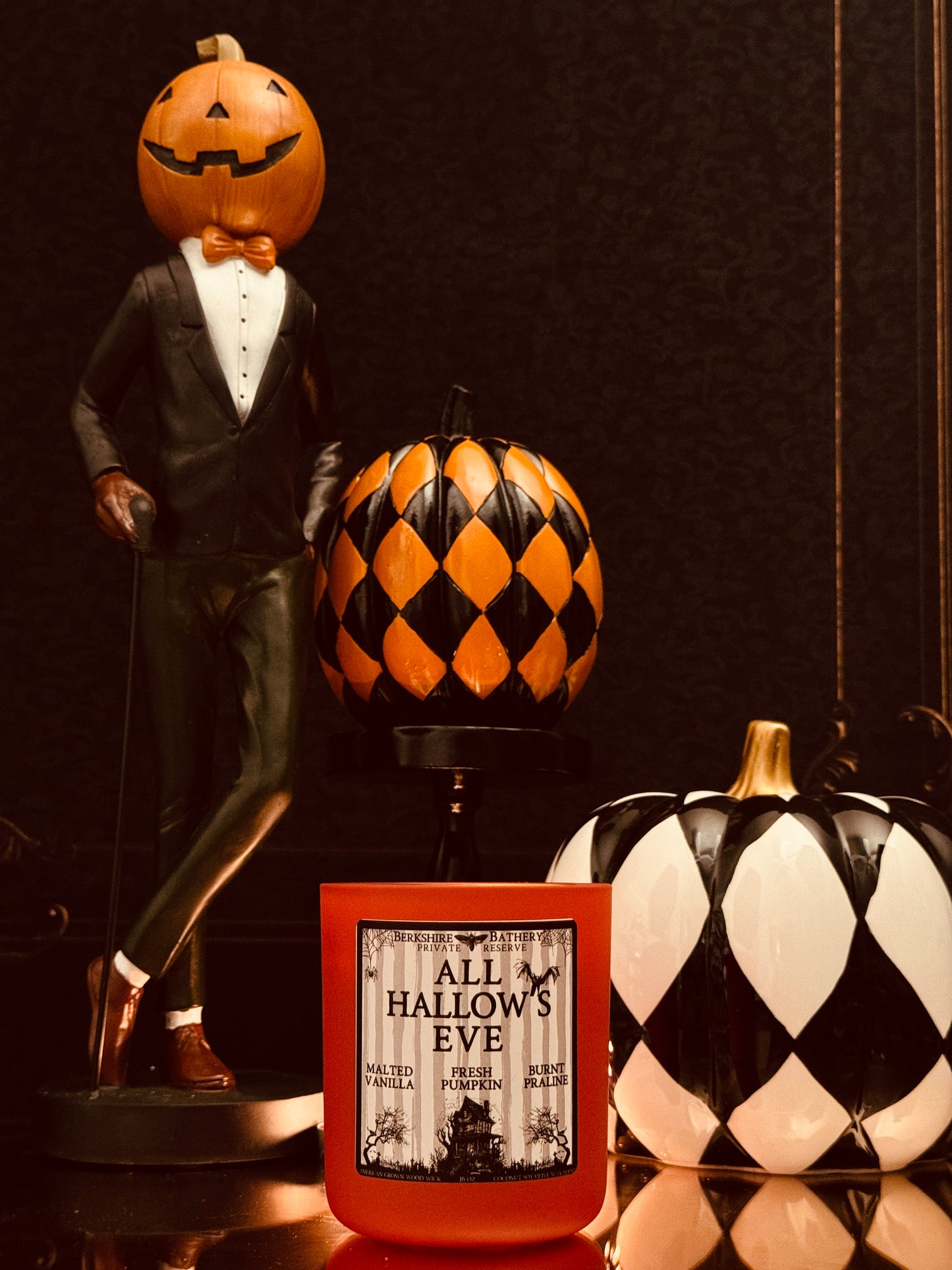 ALL HALLOW'S EVE | Malted Pumpkin Vanilla - 16oz Wood Wick Candle