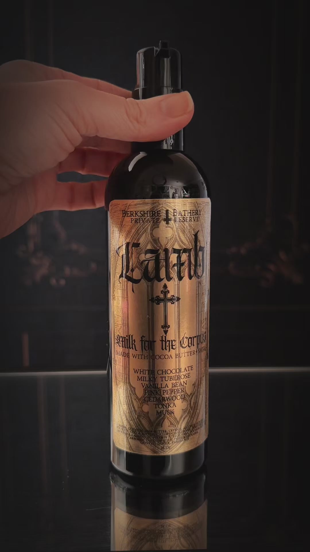 LAMB | Tuberose + White Chocolate - 16oz Cocoa Butter Shea Body Milk Lotion