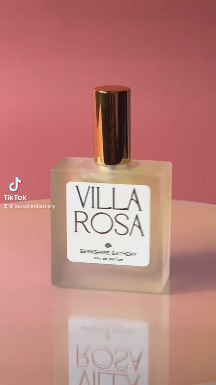 Load and play video in Gallery viewer, VILLA ROSA | 100 ml Glass Bottle Perfume 3.40oz
