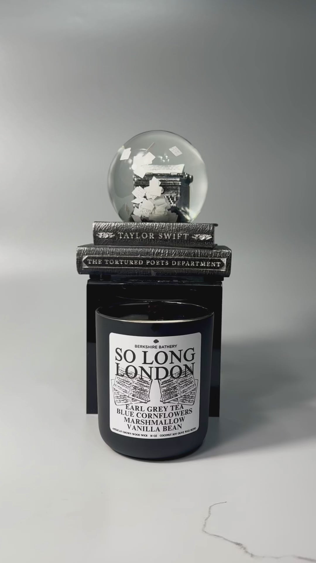 SO LONG LONDON | Earl Grey Tea Latte - 16oz Wood Wick Candle