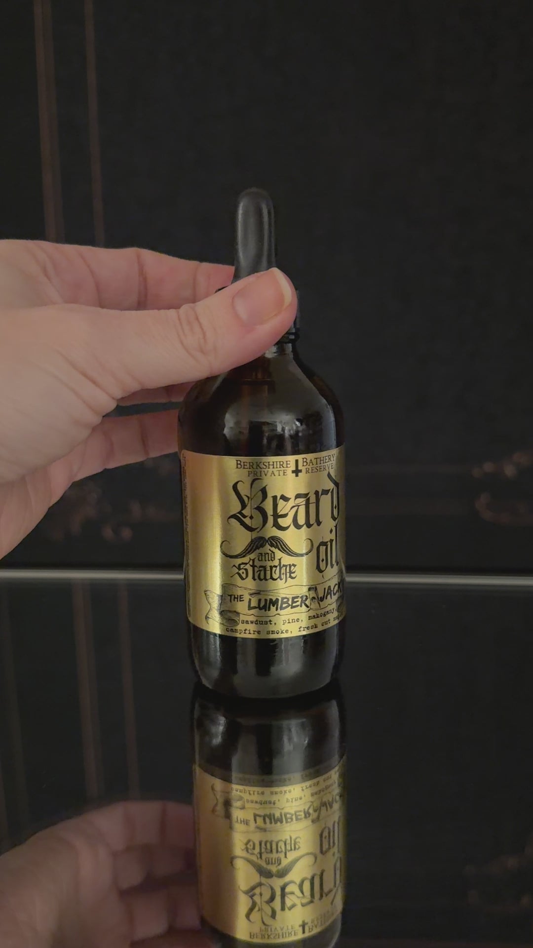 THE LUMBERJACK | 4oz Sexy AF Beard & 'Stache Oil | Made With Hemp Oil