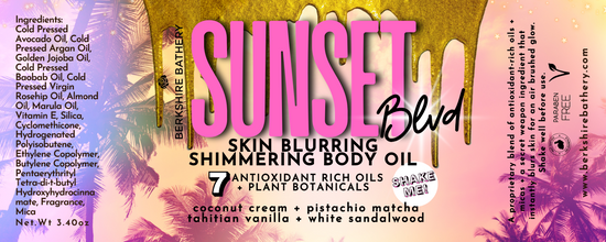 SUNSET BOULEVARD | Skin Blurring Shimmering Body Oil 3.40oz